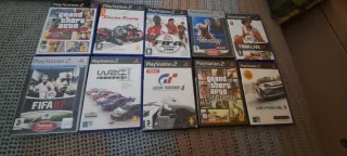 Lote Juegos PS2: GTA, FIFA, Gran Turismo