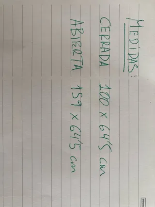 Mesa extensible de cocina y 4 sillas