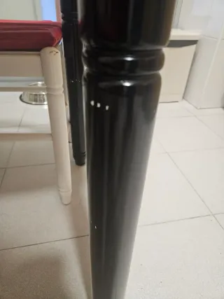 Mesa extensible de cocina y 4 sillas