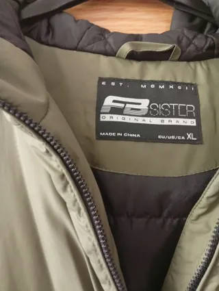 Chaqueta  verde talla XL