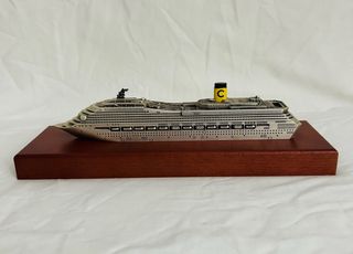 Modellino Nave Costa Crociere Magica Metallo