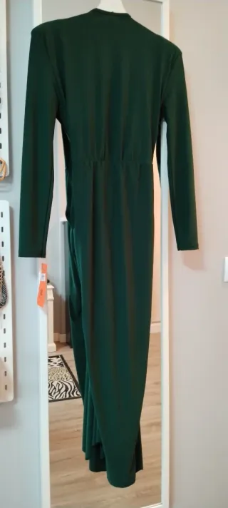 Vestido de fiesta verde