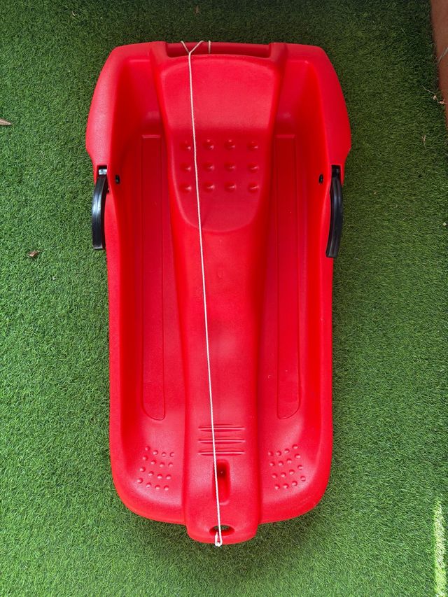 Trineo Rojo Decathlon