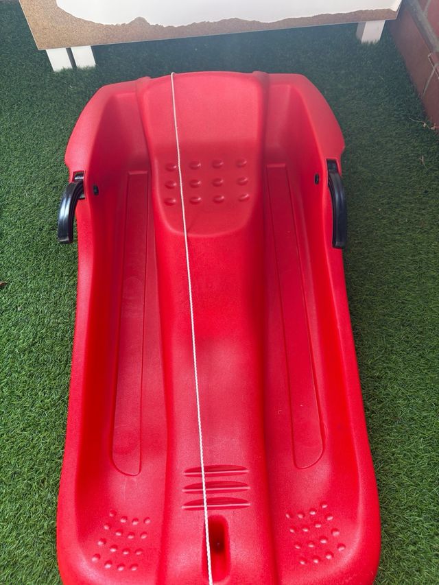 Trineo Rojo Decathlon