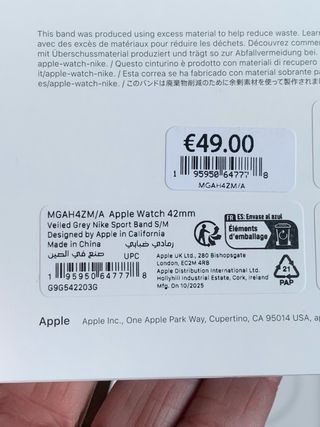 Apple Watch con correa