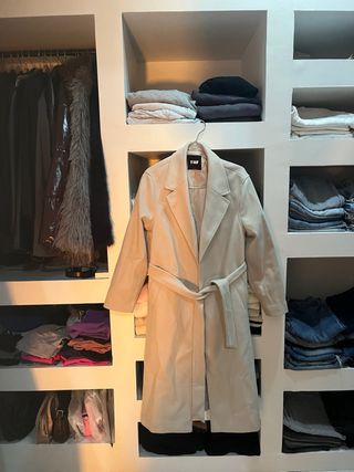 Cappotto beige elegante