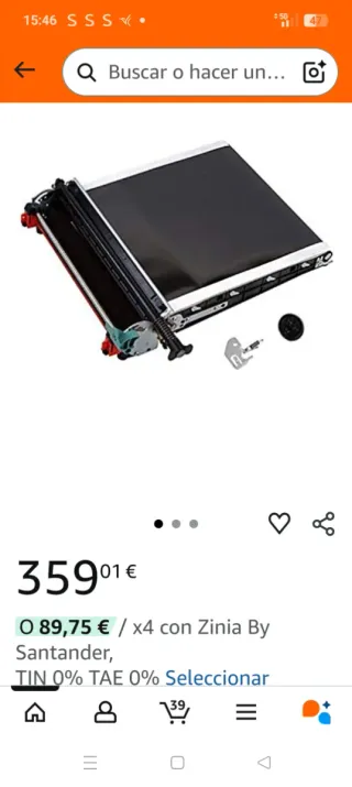 Correa Transferencia Lexmark 40X9929 Original