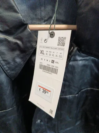 Vestido ZARA Negro Talla XL