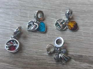 Charm plata pulsera Pandora Disney