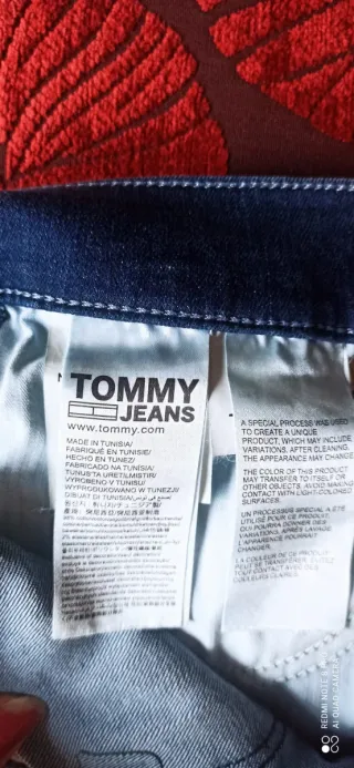 Vaqueros Tommy Jeans Azul Mujer Talla [Talla]