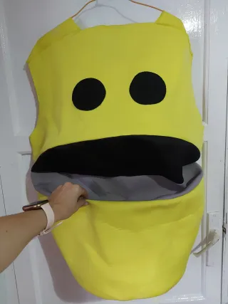 Disfraz Pacman Come Cocos Adulto Talla Única