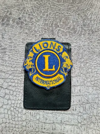 Portacredenciales Lions Club International