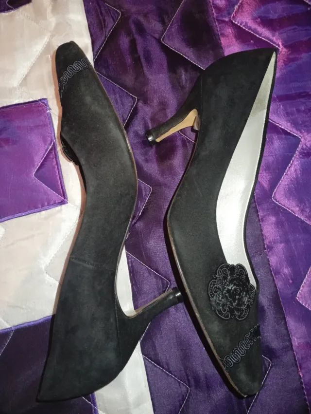 SOLO ENVÍOS. Zapatos Peter Kaiser Negros (38-39)