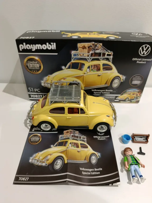 Playmobil 70827 Volkswagen Escarabajo Amarillo