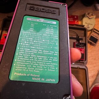 Pedalera Boss BCB-6 con 6 pedales