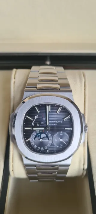 Patek Philippe Nautilus Cronógrafo Luna