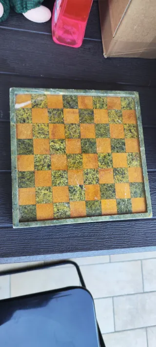 Set scacchi in marmo