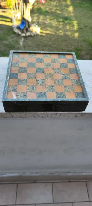 Set scacchi in marmo