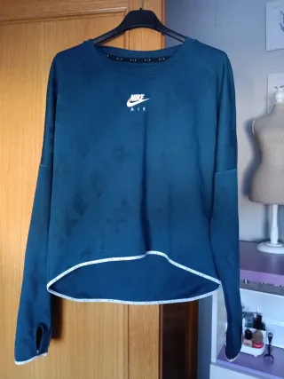 Sudadera Nike Azul/Verde