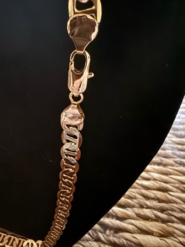 Cadena Gruesa Oro Laminado 14K