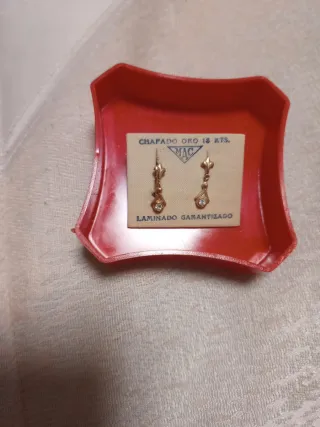 Pendientes Chapado Oro 18KTS MAC