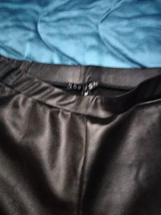 Pantalón cuero TOPUSH negro talla M