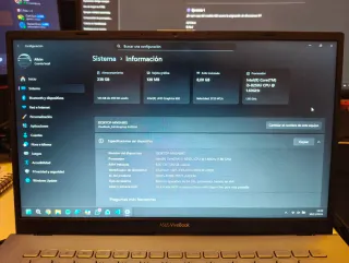 Asus Vivobook X420U Plata