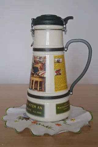 Boccale Birra Tedesco con Coperchio