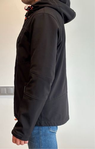 Chaqueta Soft Shell Jack & Jones Negra