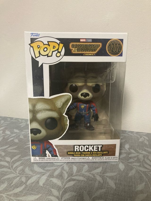 Funko Pop! Rocket 1202 - Guardiões da Galáxia