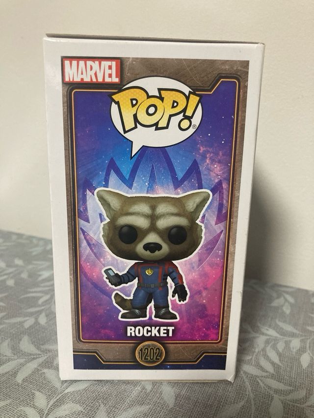 Funko Pop! Rocket 1202 - Guardiões da Galáxia