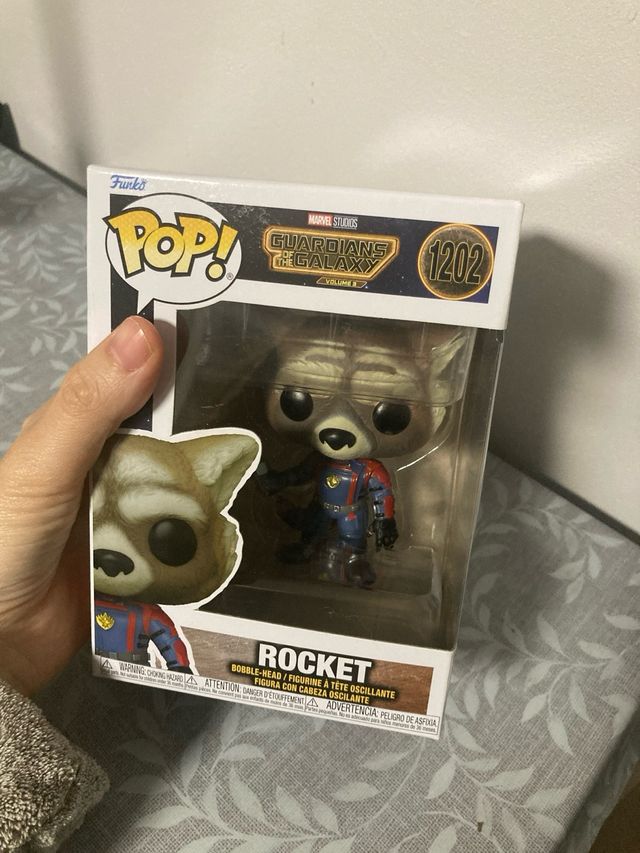 Funko Pop! Rocket 1202 - Guardiões da Galáxia