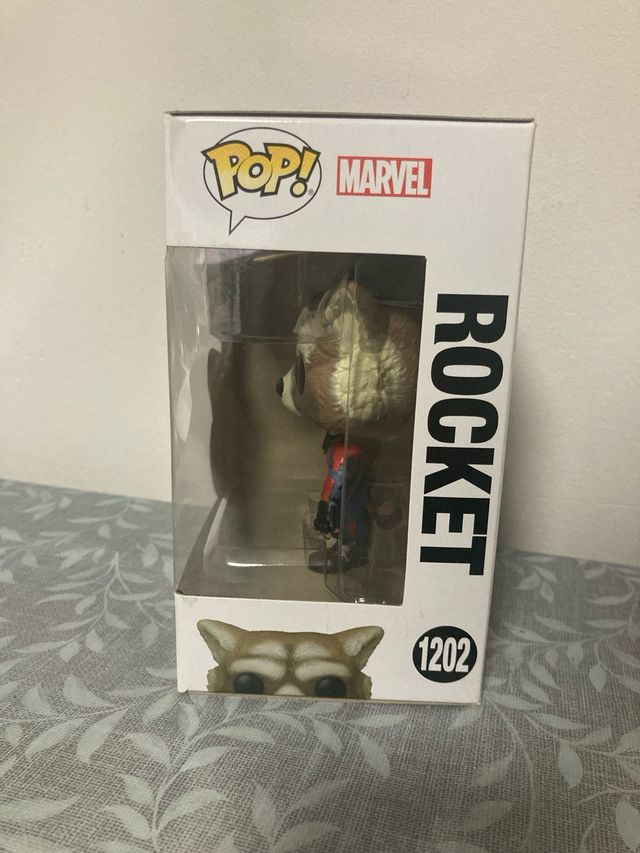 Funko Pop! Rocket 1202 - Guardiões da Galáxia