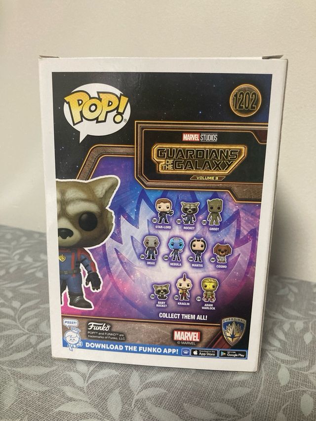 Funko Pop! Rocket 1202 - Guardiões da Galáxia