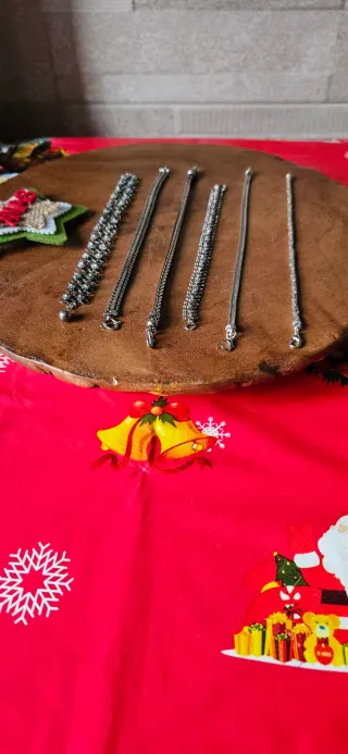 Set 6 bracciali in argento