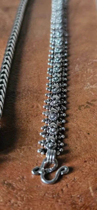 Set 6 bracciali in argento