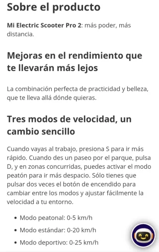 Patinete eléctrico Xiaomi