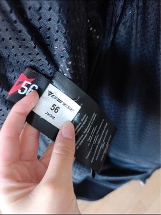 Traje Moto Dainese Negro y Rojo