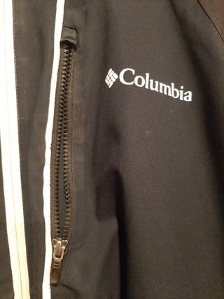 Chaqueta Columbia Gitback Negra Talla L Hombre