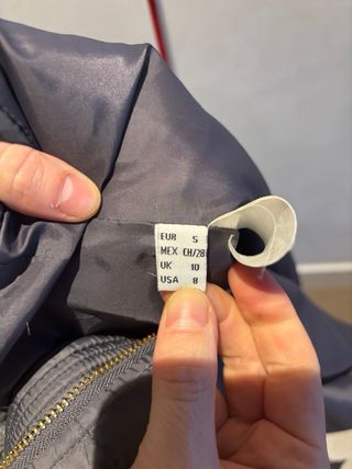 Cazadora Roberto Verino gris Talla S