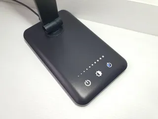 Flexo de escritorio LED regulable, negro