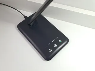 Flexo de escritorio LED regulable, negro