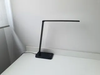 Flexo de escritorio LED regulable, negro