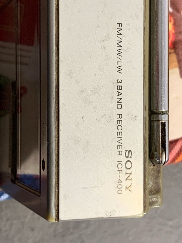 Radio transistor Sony ICF-400 vintage