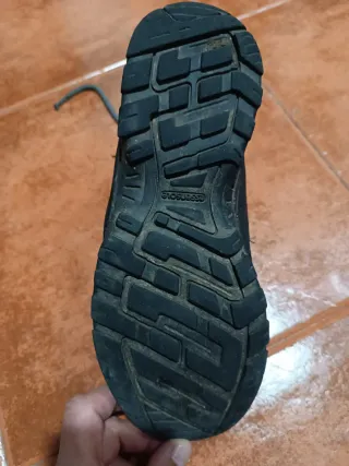 Botas de monte niño azul número 34