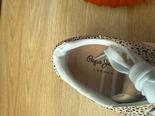 Zapatillas Pepe Jeans leopardo rosa y dorado