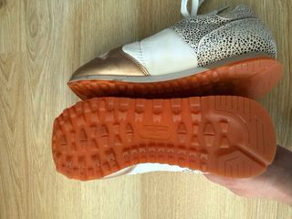 Zapatillas Pepe Jeans leopardo rosa y dorado