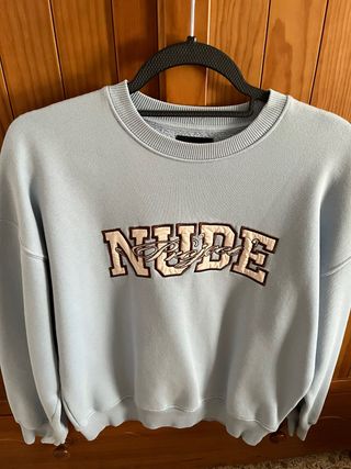 Sudadera Nude Project sin capucha Talla S