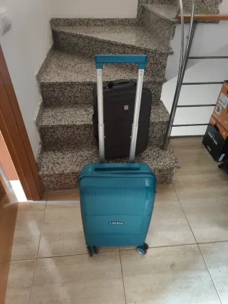 Maletas de viaje AS BAG (gris y azul)