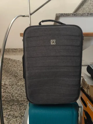 Maletas de viaje AS BAG (gris y azul)